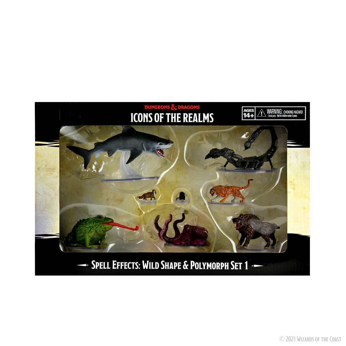 D&D: Icons of the Realms - Wild Shape & Polymorph (Set 1) (ONLINE ORDER ONLY)