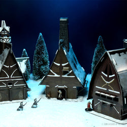 D&D: Icons of the Realms - Icewind Dale: Rime of the Frostmaiden - Ten Towns Papercraft Set (ONLINE ORDER ONLY)