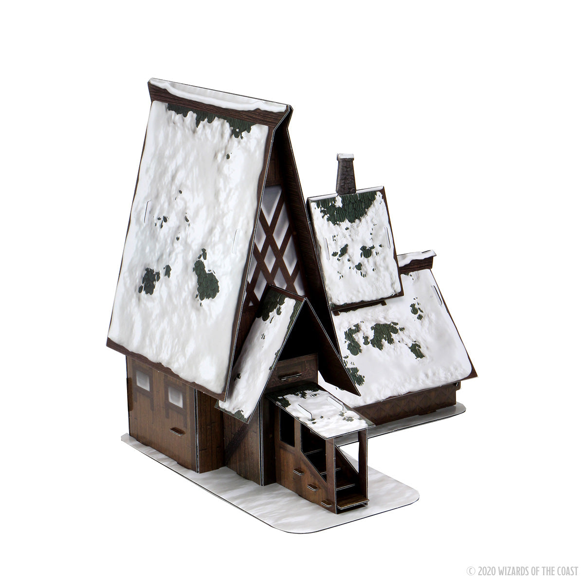 D&D: Icons of the Realms - Icewind Dale: Rime of the Frostmaiden - The Lodge Papercraft Set (ONLINE ORDER ONLY)