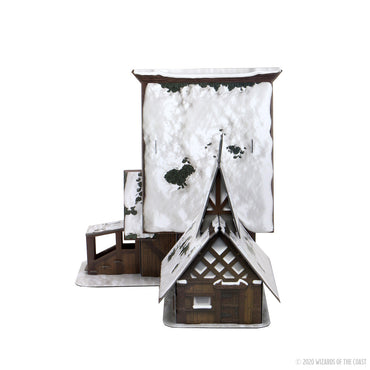D&D: Icons of the Realms - Icewind Dale: Rime of the Frostmaiden - The Lodge Papercraft Set (ONLINE ORDER ONLY)