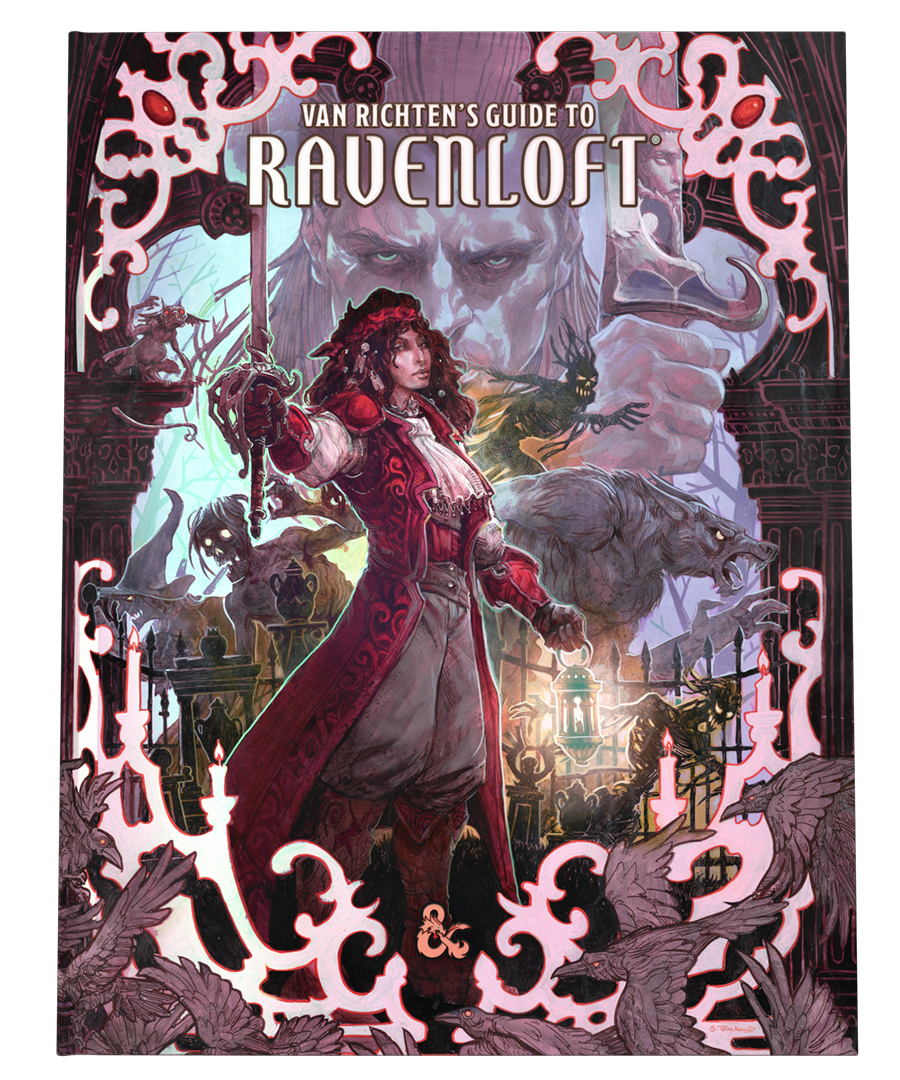 D&D:  Van Richten`s Guide to Ravenloft Alternate Cover (ONLINE ORDER ONLY)