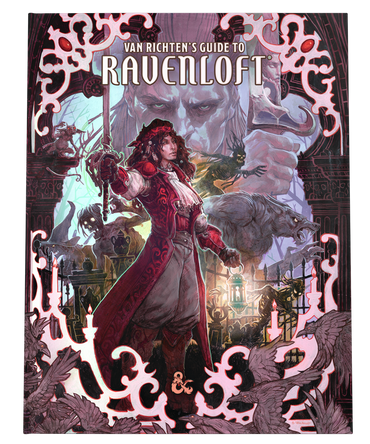 D&D:  Van Richten`s Guide to Ravenloft Alternate Cover (ONLINE ORDER ONLY)