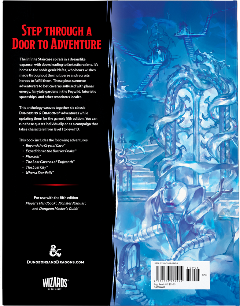 Dungeons & Dragons - Quests from the Infinite Staircase (Hardcover) (ONLINE ORDER ONLY)