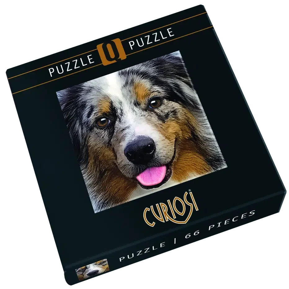 Dog 66 Piece Pocket Jigsaw Puzzle Curiosi (ONLINE ORDER ONLY)