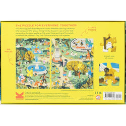 Dog Day Out 180 Piece Sharing Jigsaw Puzzle Laurence King (ONLINE ORDER ONLY)