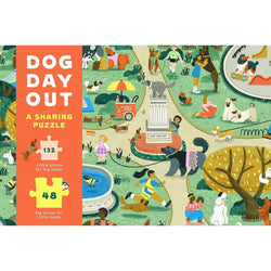 Dog Day Out 180 Piece Sharing Jigsaw Puzzle Laurence King (ONLINE ORDER ONLY)