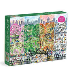 Dog Park in Four Seasons 1000 Piece Jigsaw Puzzle Galison (ONLINE ORDER ONLY)