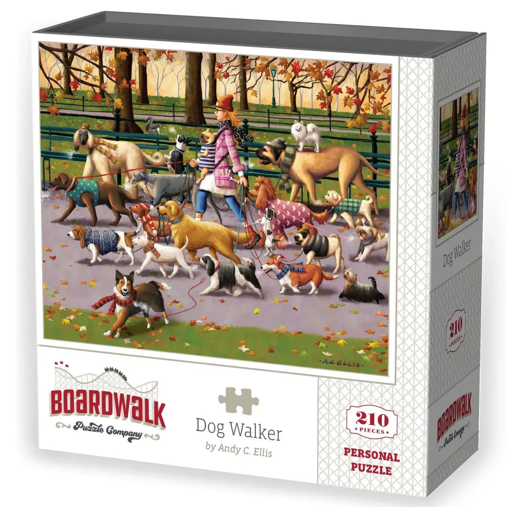 Dog Walker 210 Piece Jigsaw Puzzle Boardwalk (ONLINE ORDER ONLY)