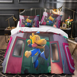 Dog Man Bedding Set Quilt Cover Without Filler (Online Order Only)