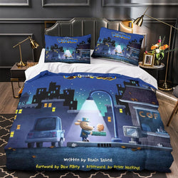 Dog Man Bedding Set Quilt Cover Without Filler (Online Order Only)