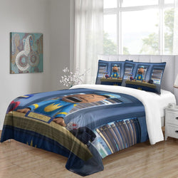 Dog Man Bedding Set Quilt Cover Without Filler (Online Order Only)