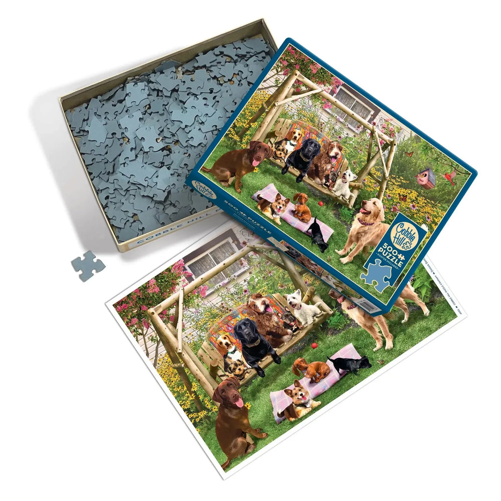 Doggie Daycare 500 Piece Jigsaw Puzzle Cobble Hill