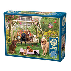 Doggie Daycare 500 Piece Jigsaw Puzzle Cobble Hill