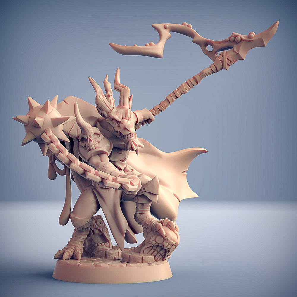 3D Printed Artisan Guild Doggoz the Cagemaster Plague Mine Kobolds 28mm 32mm (Online Only)