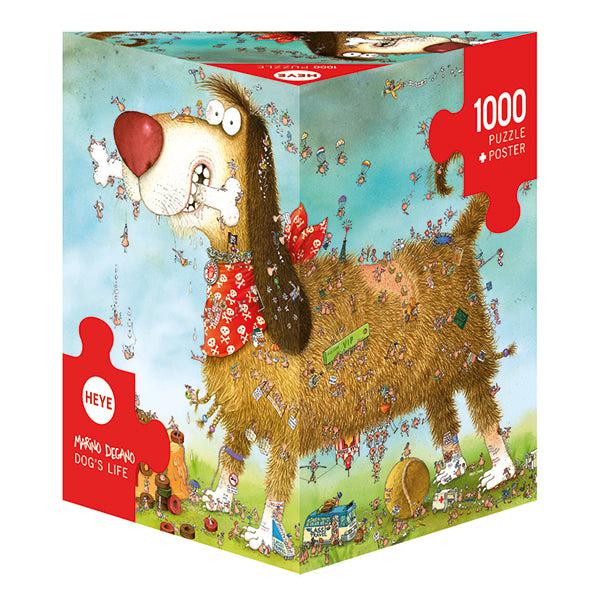 Dog's Life 1000 Piece Jigsaw Puzzle Heye (ONLINE ORDER ONLY)