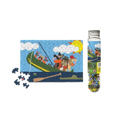 Dogs in Canoe 150 Piece Mini Jigsaw Puzzle Micro Puzzles (ONLINE ORDER ONLY)