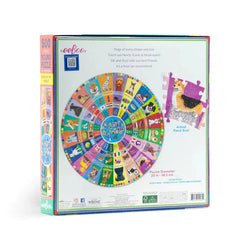 Dogs of the World 500 Piece Round Jigsaw Puzzle eeBoo (ONLINE ORDER ONLY)