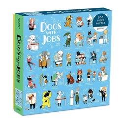 Dogs with Jobs 500 Piece Jigsaw Puzzle Galison (ONLINE ORDER ONLY)