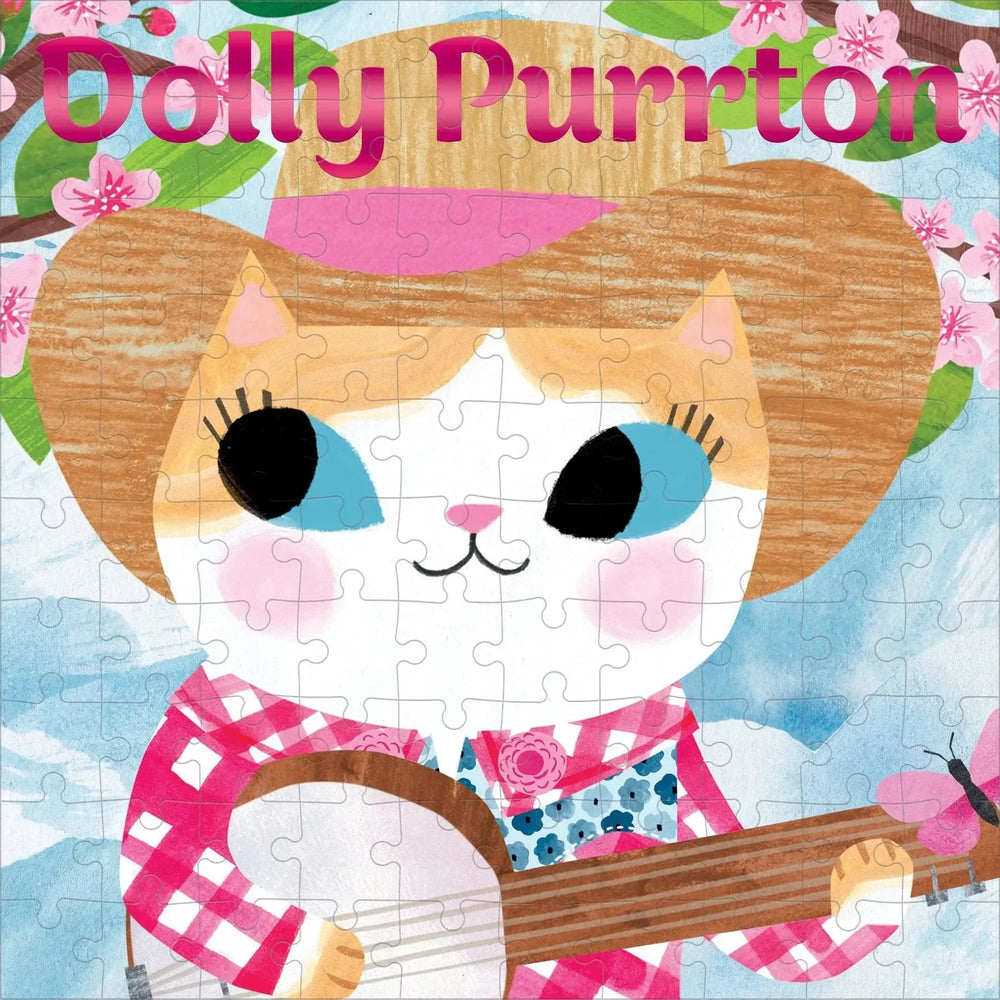 Dolly Purrton Music Cats 100 Piece Jigsaw Puzzle Mudpuppy (ONLINE ORDER ONLY)
