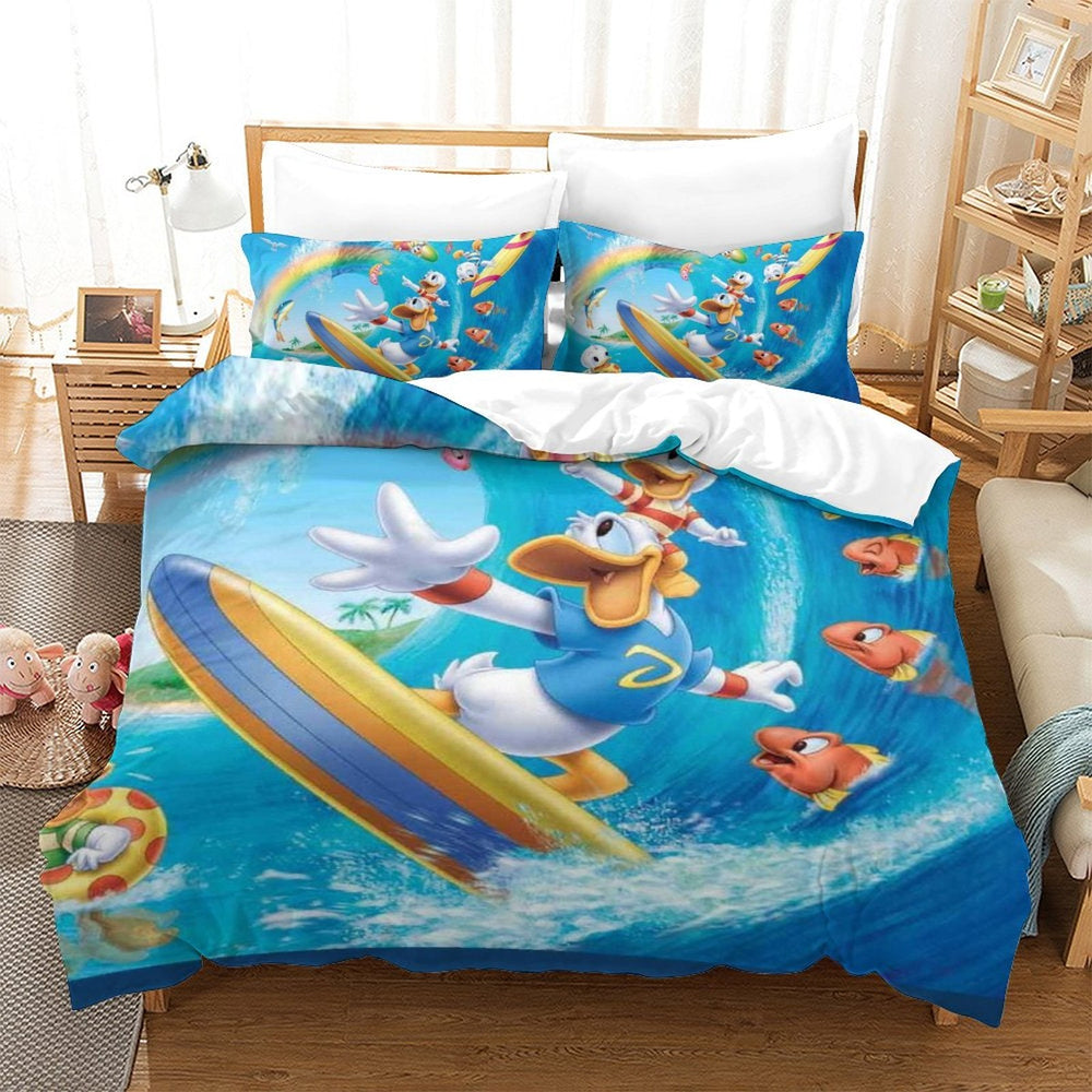 Donald Duck Bedding Set Quilt Duvet Cover Without Filler (Online Order Only)