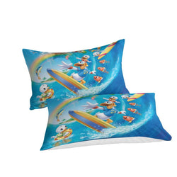 Donald Duck Bedding Set Quilt Duvet Cover Without Filler (Online Order Only)