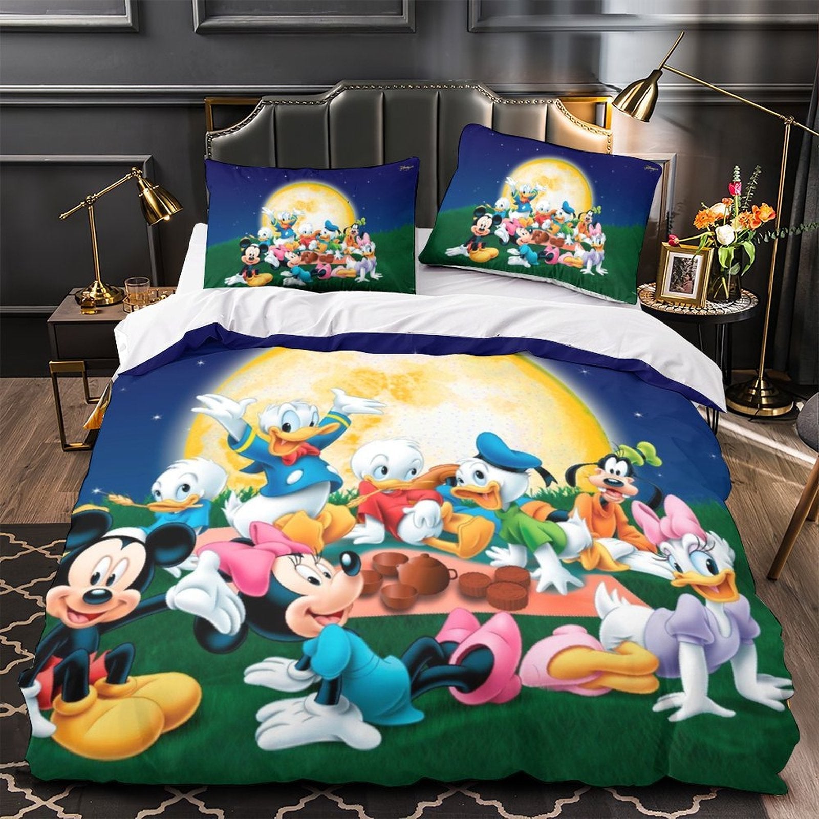 Donald Duck Bedding Set Quilt Duvet Cover Without Filler (Online Order Only)