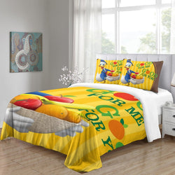 Donald Duck Bedding Set Quilt Duvet Cover Without Filler (Online Order Only)