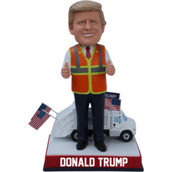 Donald Trump Garbage Truck Bobblehead (Presale) (ONLINE ORDER ONLY)
