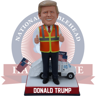Donald Trump Garbage Truck Bobblehead (Presale) (ONLINE ORDER ONLY)