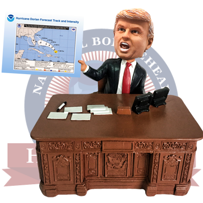 Donald Trump #SharpieGate Hurricane Map Bobblehead (ONLINE ORDER ONLY)