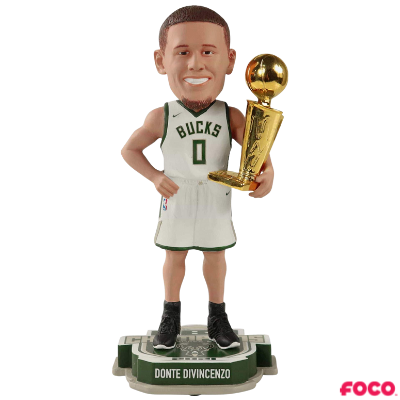 Milwaukee Bucks 2021 NBA Champions Bobbleheads (ONLINE ORDER ONLY)
