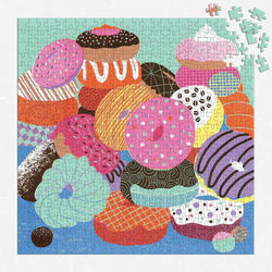 Donut Club 500 Piece Jigsaw Puzzle Galison (ONLINE ORDER ONLY)