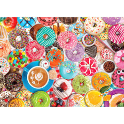 Donut Party 1000 Piece Jigsaw Puzzle in Tin Eurographics (ONLINE ORDER ONLY)