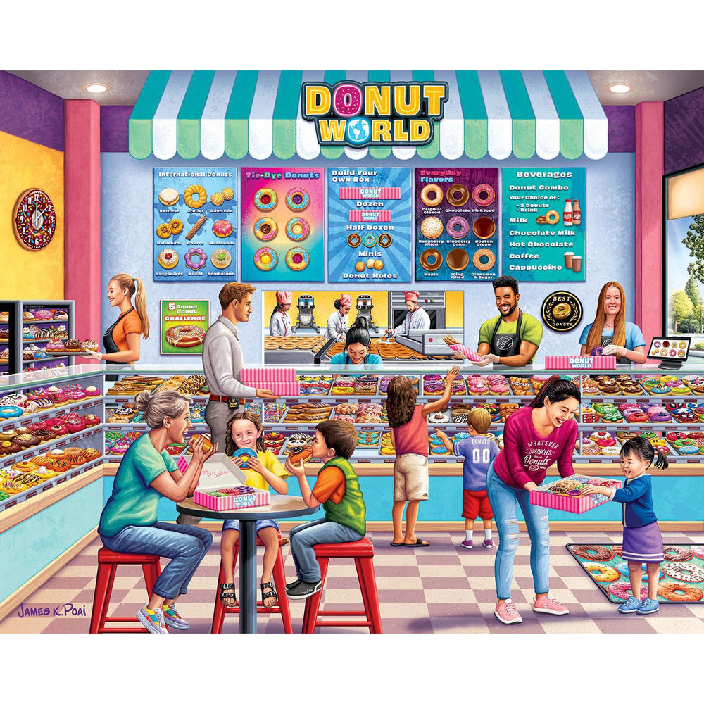 Donut Shop 500 Piece Jigsaw Puzzle Boardwalk (ONLINE ORDER ONLY)