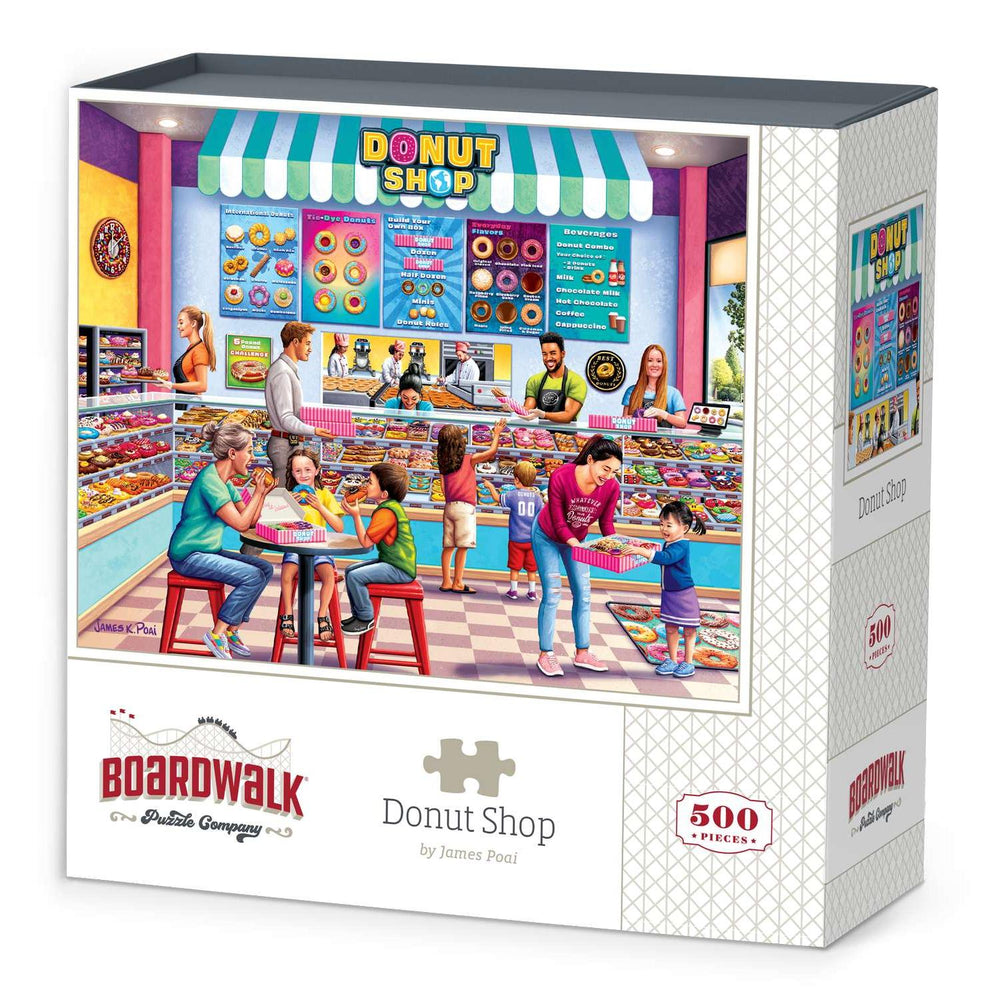 Donut Shop 500 Piece Jigsaw Puzzle Boardwalk (ONLINE ORDER ONLY)