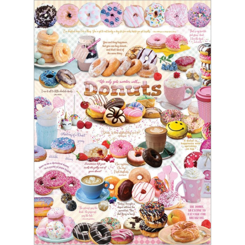 Donut Time 1000 Piece Jigsaw Puzzle Cobble Hill (ONLINE ORDER ONLY)