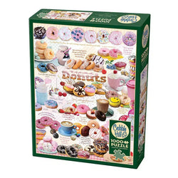 Donut Time 1000 Piece Jigsaw Puzzle Cobble Hill (ONLINE ORDER ONLY)