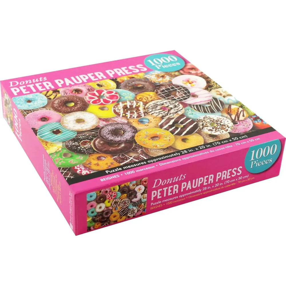 Donuts 1000 Piece Jigsaw Puzzle Peter Pauper