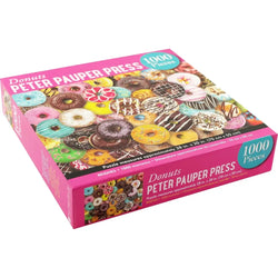 Donuts 1000 Piece Jigsaw Puzzle Peter Pauper