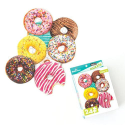 Donuts 24 Piece Mini Shaped Jigsaw Puzzle Paper House (ONLINE ORDER ONLY)