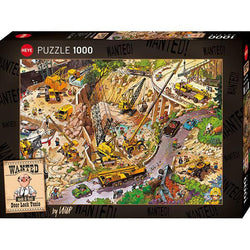 Door Lock Tonio Wanted Seek & Find 1000 Piece Jigsaw Puzzle Heye (ONLINE ORDER ONLY)