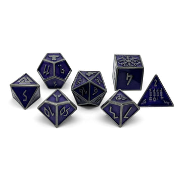 Doppelgänger - Norse Themed Metal Dice Set (Online Only)