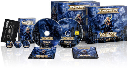 Warlock - Triumph & Agony Live (With Blu-ray, Limited Edition, Buttons, Limited Edition, With Cassette) [CD] (ONLINE ORDER ONLY)