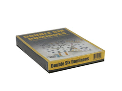Dominoes - Double Six White Color Dot Dominoes in Color Box (ONLINE ORDER ONLY)