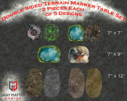 Double Sided Neoprene Terrain Table Set