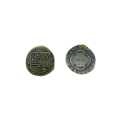 Adventure Coins – Pirate Doubloon Metal Coins Variety Pack Set of 10 Historical