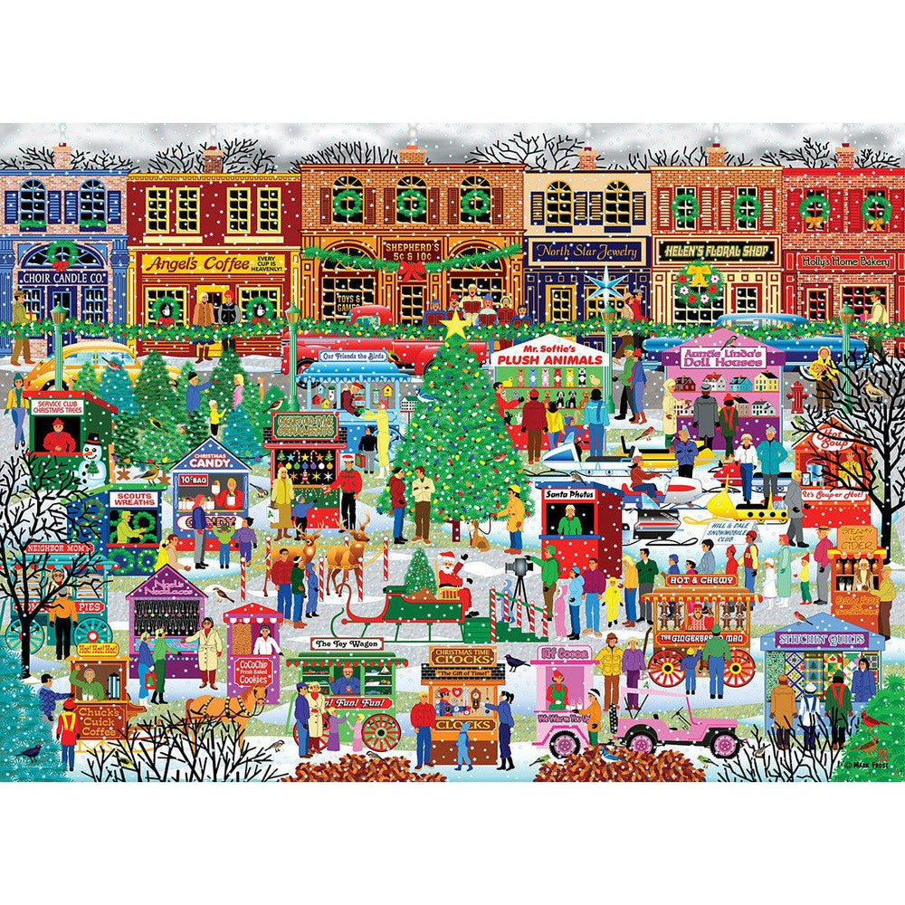 Downtown Holiday Festival 500 Piece Jigsaw Puzzle Eurographics (ONLINE ORDER ONLY)
