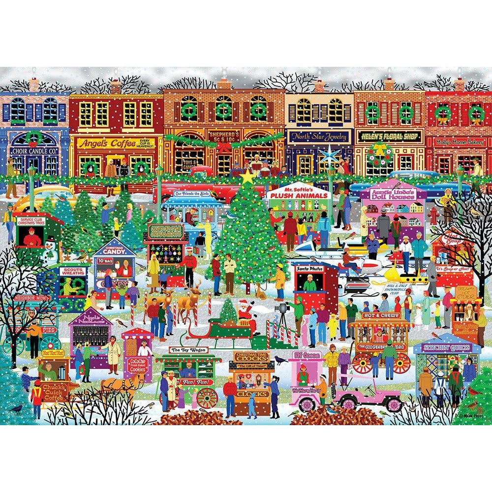 Downtown Holiday Festival 500 Piece Jigsaw Puzzle Eurographics (ONLINE ORDER ONLY)