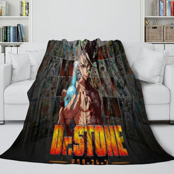 Dr Stone Hd Anime Blanket Flannel Fleece Throw (Online Order Only)