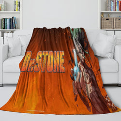 Dr Stone Hd Anime Blanket Flannel Fleece Throw (Online Order Only)